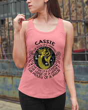 Load image into Gallery viewer, Gift For Cassie Girl The Soul Of A Mermaid Ladies Flowy Tank