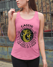 Load image into Gallery viewer, Gift For Cassie Girl The Soul Of A Mermaid Ladies Flowy Tank