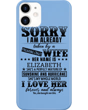 Load image into Gallery viewer, Gift For Husband I Love Here Forever And Always Phone case