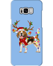 Load image into Gallery viewer, Beagle Gorgeous Reindeer Xmas Lights Gift For Dog Lovers Phone case