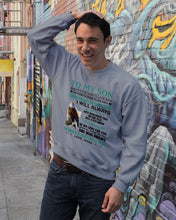 Load image into Gallery viewer, Look Right Beside You Eagle Mom Gift For Son Sweatshirt