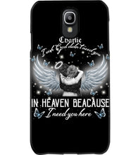 Load image into Gallery viewer, Butterfly I Need You More Angel Wings Gift For Lovers Phone case