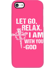Load image into Gallery viewer, Let You Relax I Am With You Gray Background Phone case