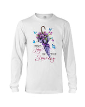 Load image into Gallery viewer, Butterflies Find Joy In The Journey Gift For Daughter Unisex Long Sleeve