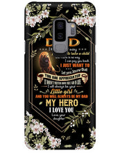 Load image into Gallery viewer, Lion Gift For Papa You'll Always My Dad My Hero Custom Design Phone case