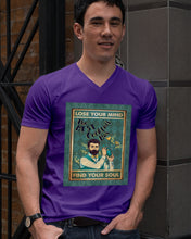 Load image into Gallery viewer, Lose Your Mind Find Your Soul Gift For Bartender Guys V-Neck