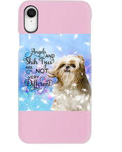 Load image into Gallery viewer, Angels And Shih Tzu Are Not Different Gift For Dog Lovers Phone case