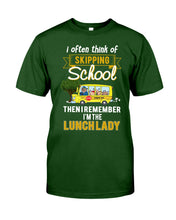 Load image into Gallery viewer, I Often Think Of Skipping School Gift For Kids Guys Tee