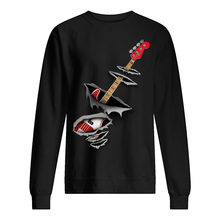 Load image into Gallery viewer, Funny Bass Inside Gift For Music Lovers Sweatshirt