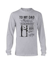 Load image into Gallery viewer, Giving For Dad Let You Know You're Appreciated Custom Design Unisex Long Sleeve