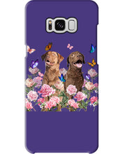 Load image into Gallery viewer, Gift For Dog LoversChesapeake Bay Retriever With Peonies Phone case