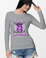 Load image into Gallery viewer, I Used To Be Her Angel Now She’s Mine Gift For Mommy Girl’s Unisex Long Sleeve