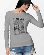Load image into Gallery viewer, Giving For Dad Let You Know You're Appreciated Custom Design Unisex Long Sleeve