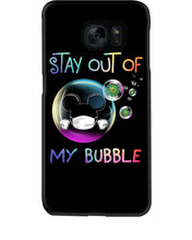 Load image into Gallery viewer, Lovely Phone Case Rainbow Design Stay Out Of My Bubble Gift For Friends Phone case