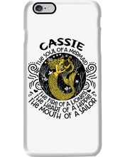 Load image into Gallery viewer, Gift For Cassie Girl The Soul Of A Mermaid Phone case