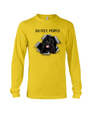 Load image into Gallery viewer, Labrador Retriever Six Feet People Unique Custom Design For Dog Lovers Unisex Long Sleeve