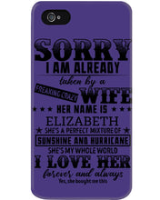 Load image into Gallery viewer, Gift For Husband I Love Here Forever And Always Phone case