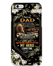 Load image into Gallery viewer, Lion Gift For Papa You'll Always My Dad My Hero Custom Design Phone case