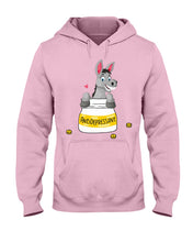 Load image into Gallery viewer, Funny Donkey Anti Depressant Meaning Gift For Women Hoodie