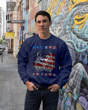 Load image into Gallery viewer, Eagle American Pride Spirit Of America Gift For American People Sweatshirt