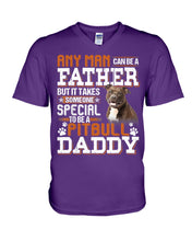 Load image into Gallery viewer, It Takes Someone Special To Be A Pitbull Daddy Gift For Pitbull Lovers Guys V-Neck