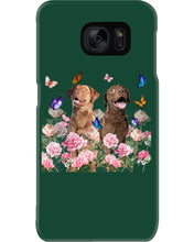 Load image into Gallery viewer, Gift For Dog LoversChesapeake Bay Retriever With Peonies Phone case