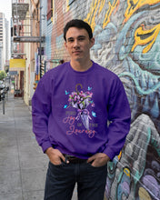 Load image into Gallery viewer, Butterflies Find Joy In The Journey Gift For Daughter Sweatshirt