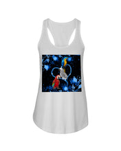 Load image into Gallery viewer, Lovely Phone Case Twinkling Blue Heart Gift For Parrots Lovers Ladies Flowy Tank