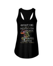 Load image into Gallery viewer, August Girl Daughter Of God Meaningful Gift For Women Ladies Flowy Tank