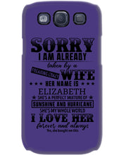 Load image into Gallery viewer, Gift For Husband I Love Here Forever And Always Phone case