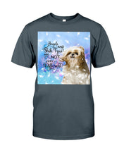 Load image into Gallery viewer, Angels And Shih Tzu Are Not Different Gift For Dog Lovers Guys Tee
