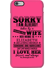 Load image into Gallery viewer, Gift For Husband I Love Here Forever And Always Phone case