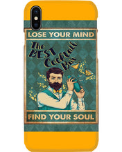 Load image into Gallery viewer, Lose Your Mind Find Your Soul Gift For Bartender Phone case