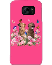 Load image into Gallery viewer, Gift For Dog LoversChesapeake Bay Retriever With Peonies Phone case