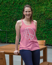 Load image into Gallery viewer, Image All The People Living Life In Peace Custom Design For Friends Ladies Flowy Tank