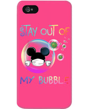 Load image into Gallery viewer, Lovely Phone Case Rainbow Design Stay Out Of My Bubble Gift For Friends Phone case