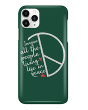 Load image into Gallery viewer, Image All The People Living Life In Peace Custom Design For Friends Phone case
