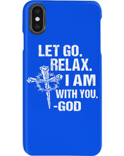 Load image into Gallery viewer, Let You Relax I Am With You Gray Background Phone case