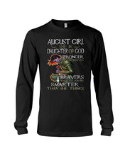 Load image into Gallery viewer, August Girl Daughter Of God Meaningful Gift For Women Unisex Long Sleeve