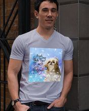 Load image into Gallery viewer, Angels And Shih Tzu Are Not Different Gift For Dog Lovers Guys V-Neck