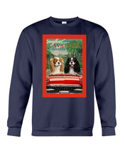 Load image into Gallery viewer, Cavalier Happy Holiday Gift For Dog Lovers Sweatshirt