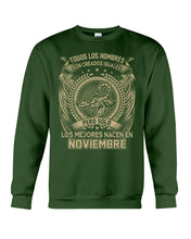 Load image into Gallery viewer, Los Mejores Nacen En Noviembre Gift For Men Sweatshirt