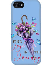 Load image into Gallery viewer, Butterflies Find Joy In The Journey Gift For Daughter Phone case