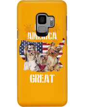 Load image into Gallery viewer, Keep America Great Yorkshire Terrier Gift For Dog Lovers Phone case