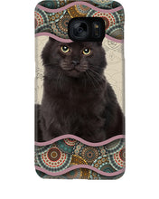Load image into Gallery viewer, Lovely Phone Case Cute Black Cat Boho Pattern Gift For Cat Lovers Phone case