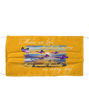 Load image into Gallery viewer, Butterfly Sunset On Beach Those We Love Don't Go Away Gift For Lover Cloth Face Mask