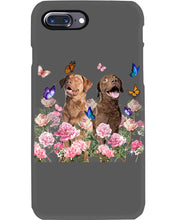 Load image into Gallery viewer, Gift For Dog LoversChesapeake Bay Retriever With Peonies Phone case