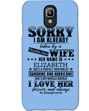 Load image into Gallery viewer, Gift For Husband I Love Here Forever And Always Phone case