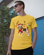 Load image into Gallery viewer, Beagle Gorgeous Reindeer Xmas Lights Gift For Dog Lovers Guys Tee