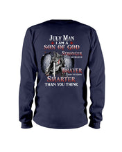 Load image into Gallery viewer, July Man Son Of God Birthday Meaningful Gift For Men Unisex Long Sleeve